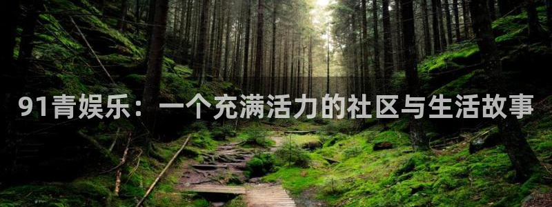 天顺娱乐：91青娱乐：一个充满活力的社区与生活故事