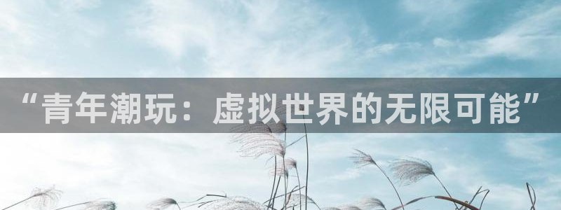 天顺娱乐：“青年潮玩：虚拟世界的无限可能”